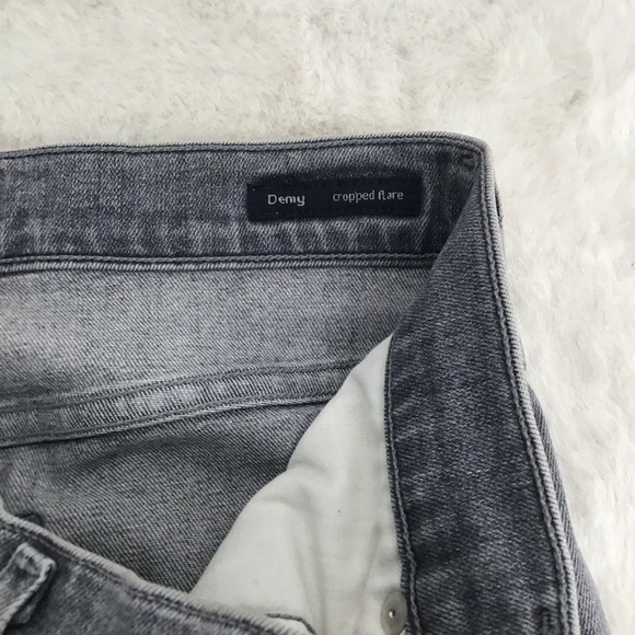 Citizens Of Humanity Women’s Denny Cropped Flare Jeans Gray Casual Size 27 - Picture 4 of 7